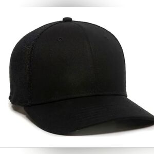 Black Outdoor Cap Proflex style omfort ball cap